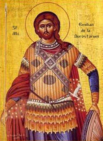 Icoana Sf. Mc. Emilian de la Durostorum (Ostrov)