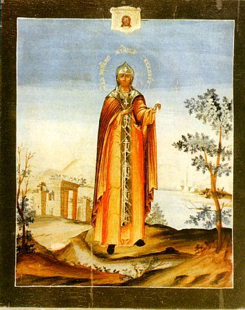 Icoana Sf. Cuv. Mc. Evdochia