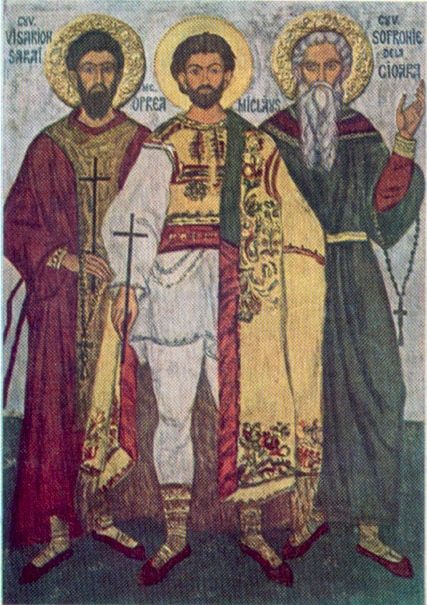 Icoana Sf. Cuv. Mărt. Visarion și Sofronie